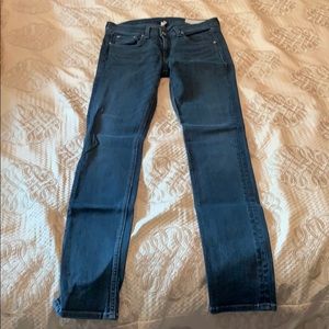 Rag and Bone 27 Skinny Jeans. Loreto Wash